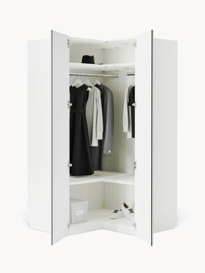 Charlise Corner Wardrobe, Modular, 115 cm Wide