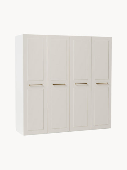 Charlise Hinged-Door Modular Wardrobe, 200 cm Wide, in Various Sizes