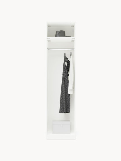 Charlise Modular Hinged-Door Wardrobe, 50 cm Wide, in Various Sizes