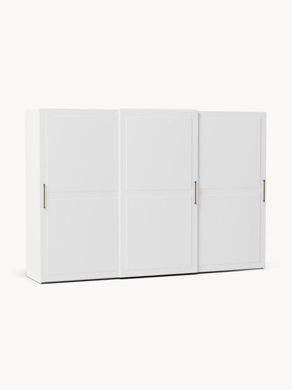 Charlise Modular Sliding-Door Wardrobe, 300 cm Wide, in Various Sizes