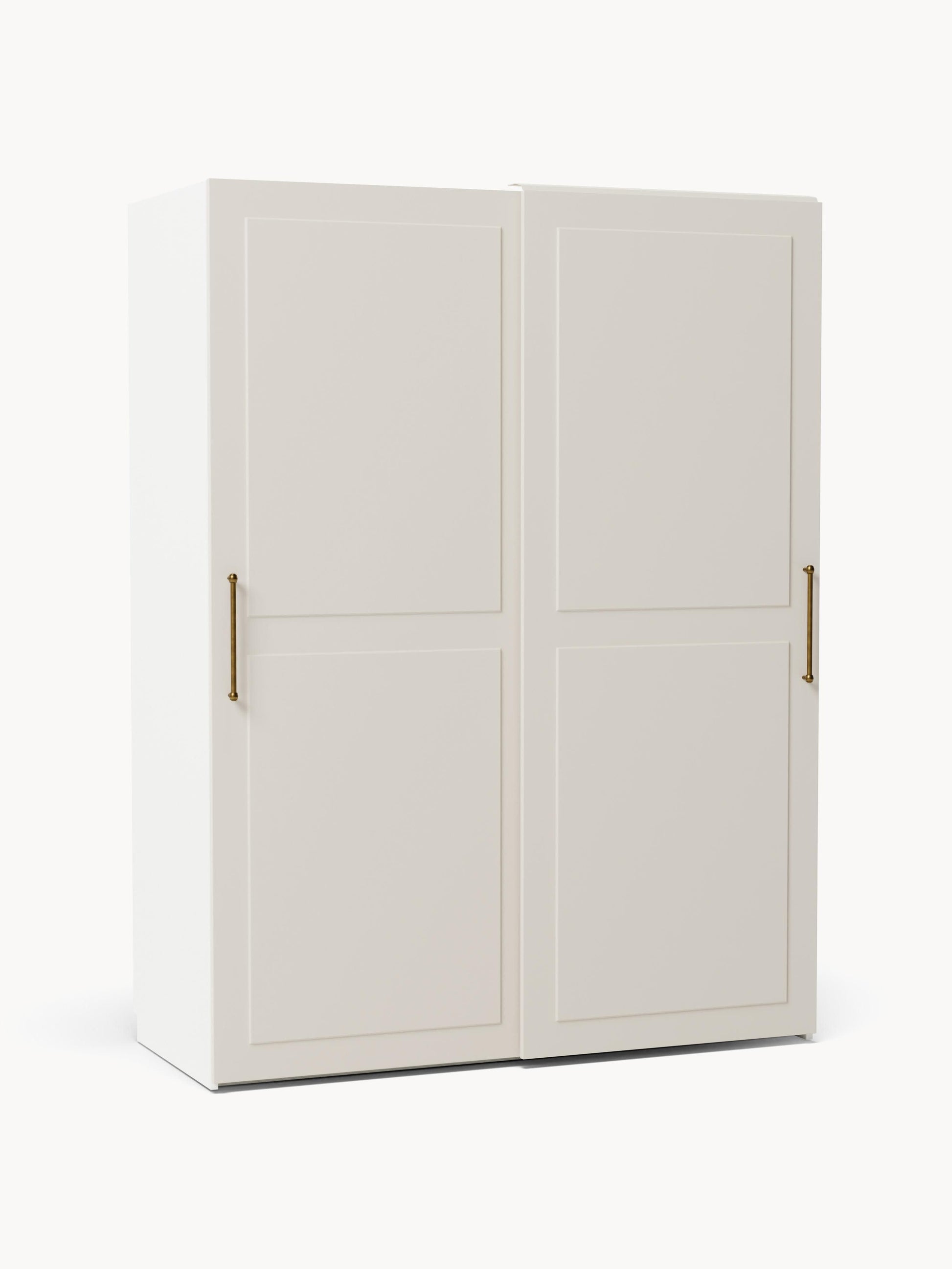 Charlise Sliding-Door Wardrobe, Modular, 150 cm Wide, in Various Sizes
