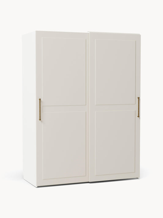 Charlise Sliding-Door Wardrobe, Modular, 150 cm Wide, in Various Sizes