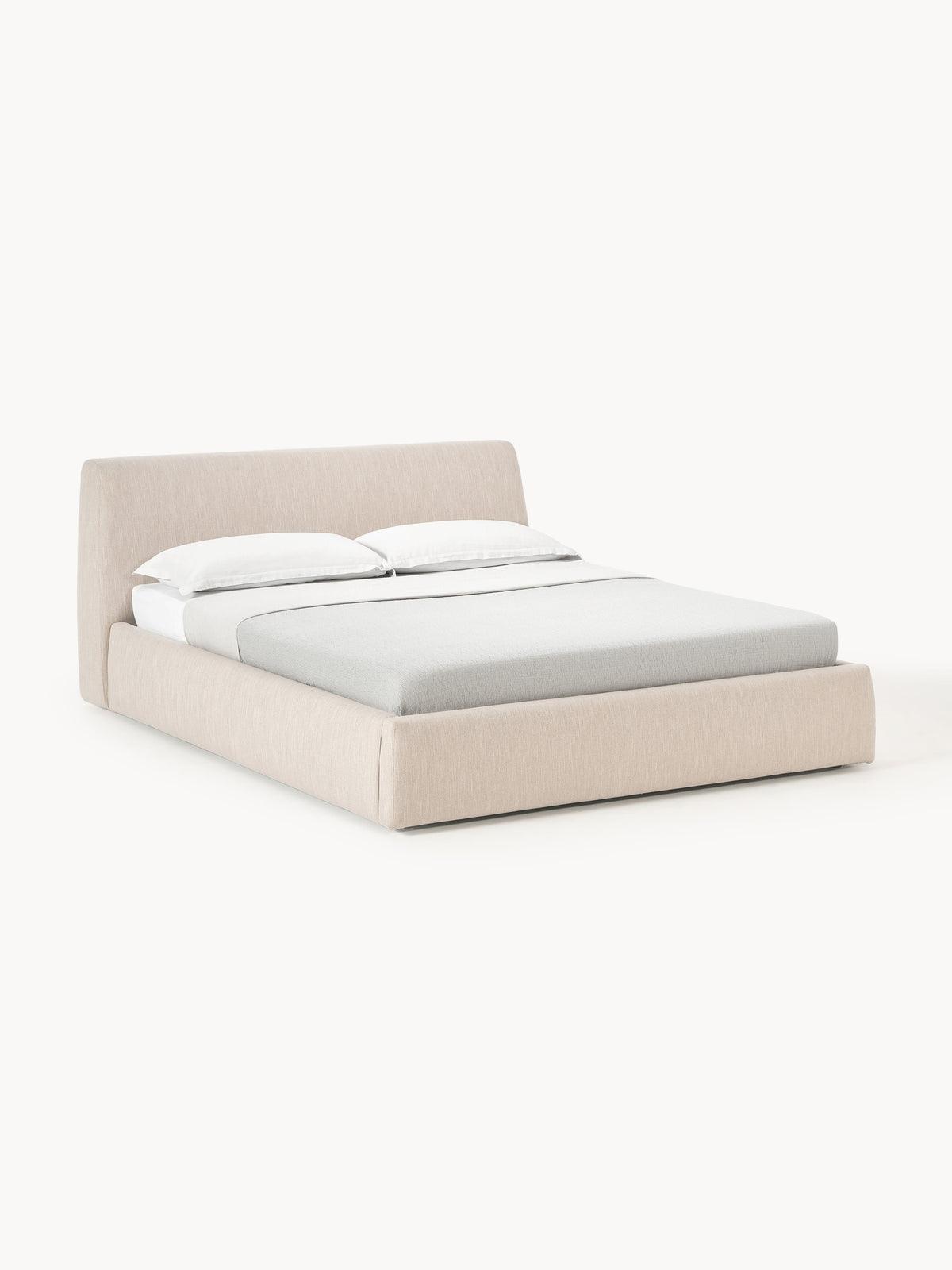 Cloven Upholstered Bed with Storage