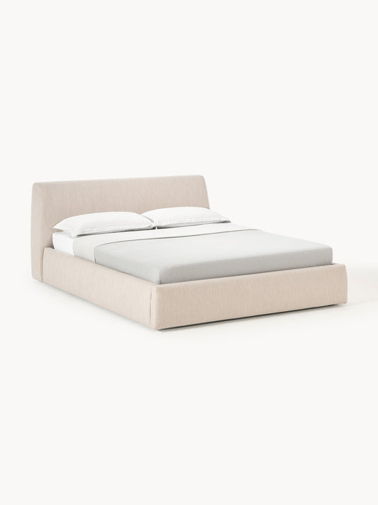 Cloven Upholstered Bed with Storage