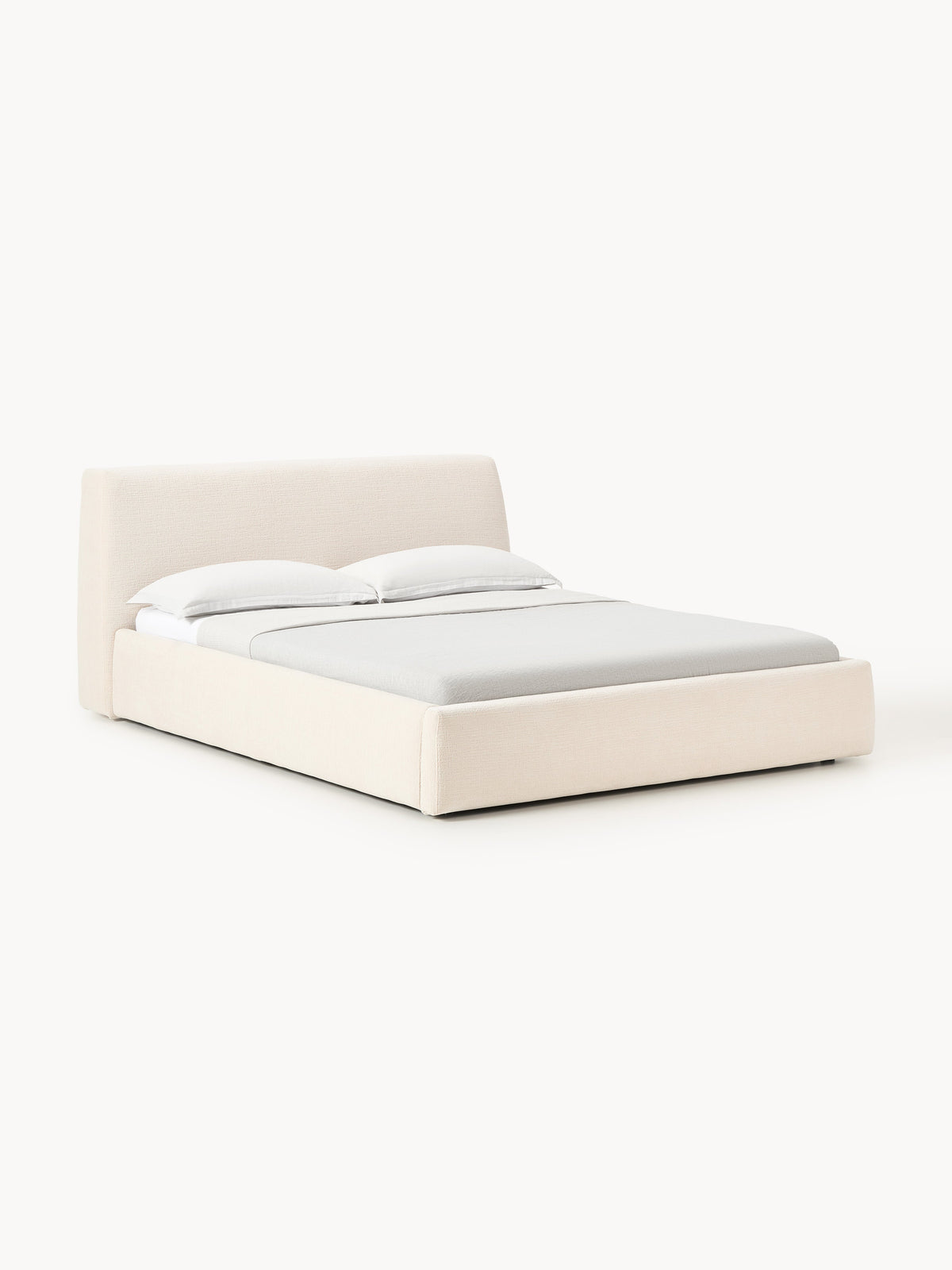 Cloven Upholstered Bed with Storage