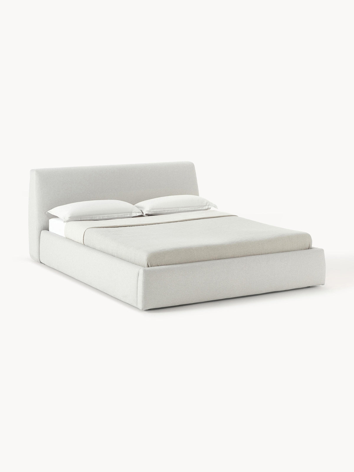 Cloven Upholstered Bed with Storage