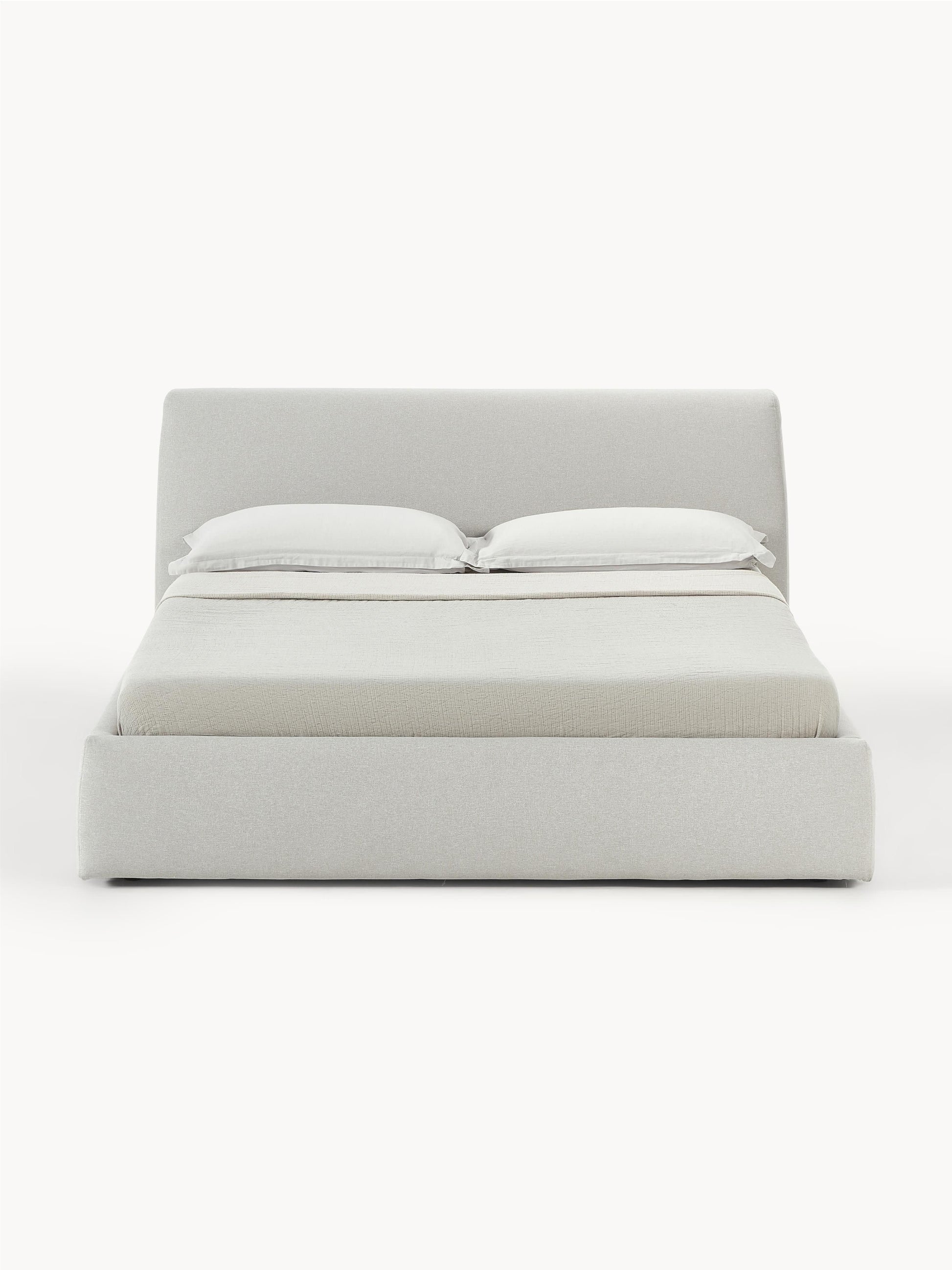 Cloven Upholstered Bed with Storage