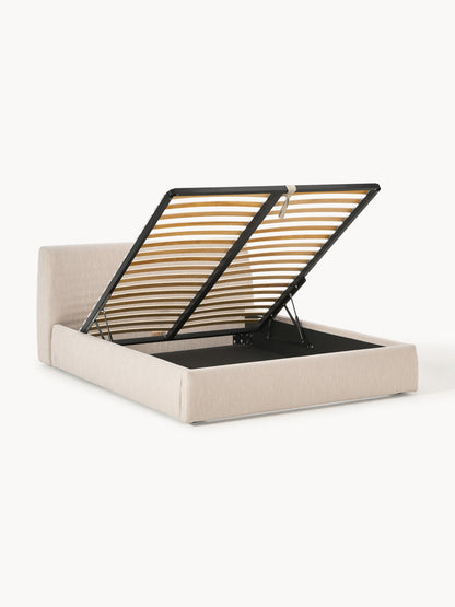 Cloven Upholstered Bed with Storage