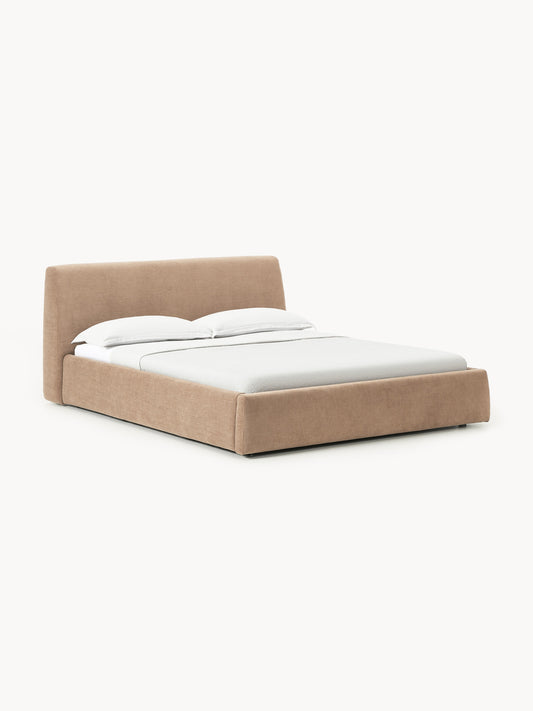 Cloven Upholstered Bed with Storage