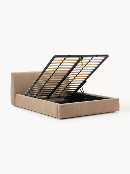 Cloven Upholstered Bed with Storage