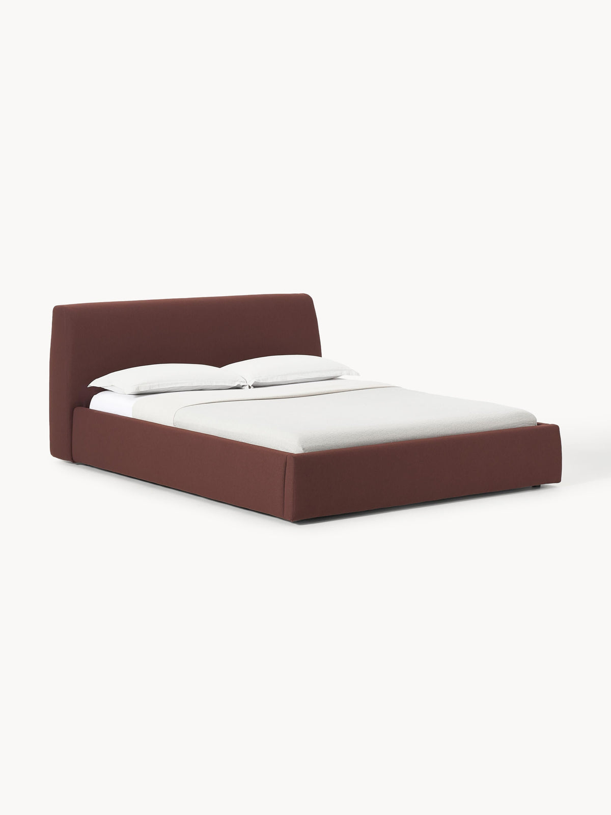 Cloven Upholstered Bed with Storage