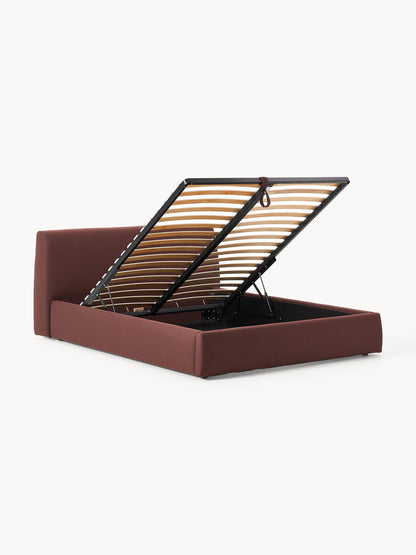 Cloven Upholstered Bed with Storage