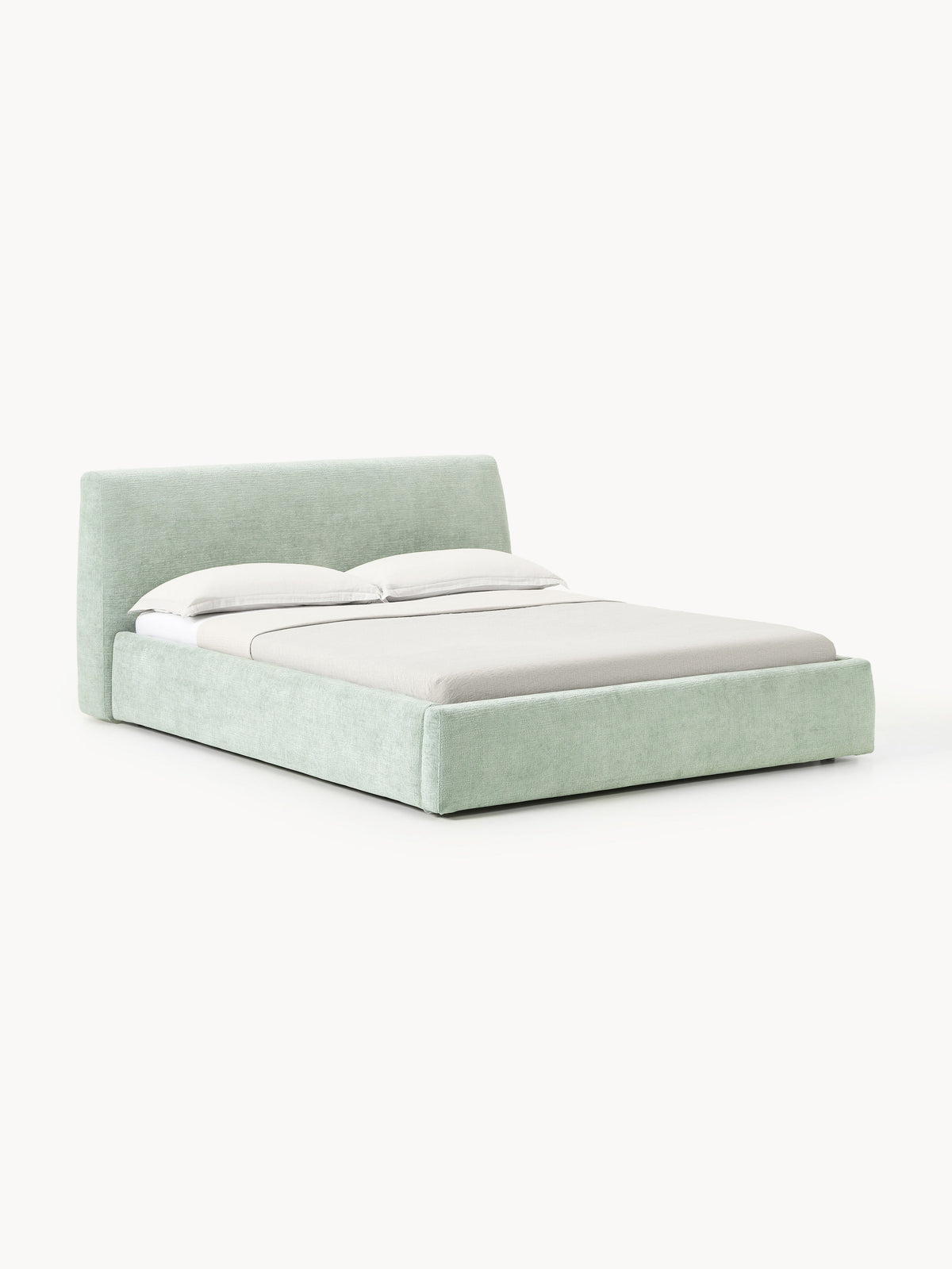 Cloven Upholstered Bed with Storage