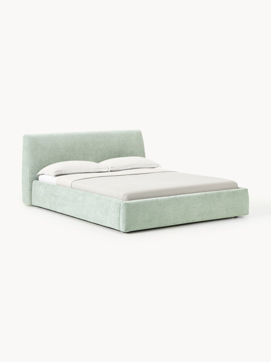 Cloven Upholstered Bed with Storage