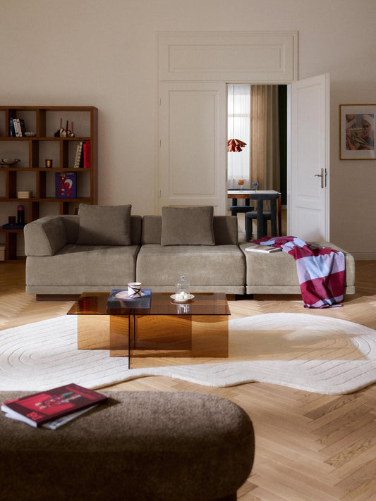 Colvin 4-Seater Modular Sofa with Ottoman