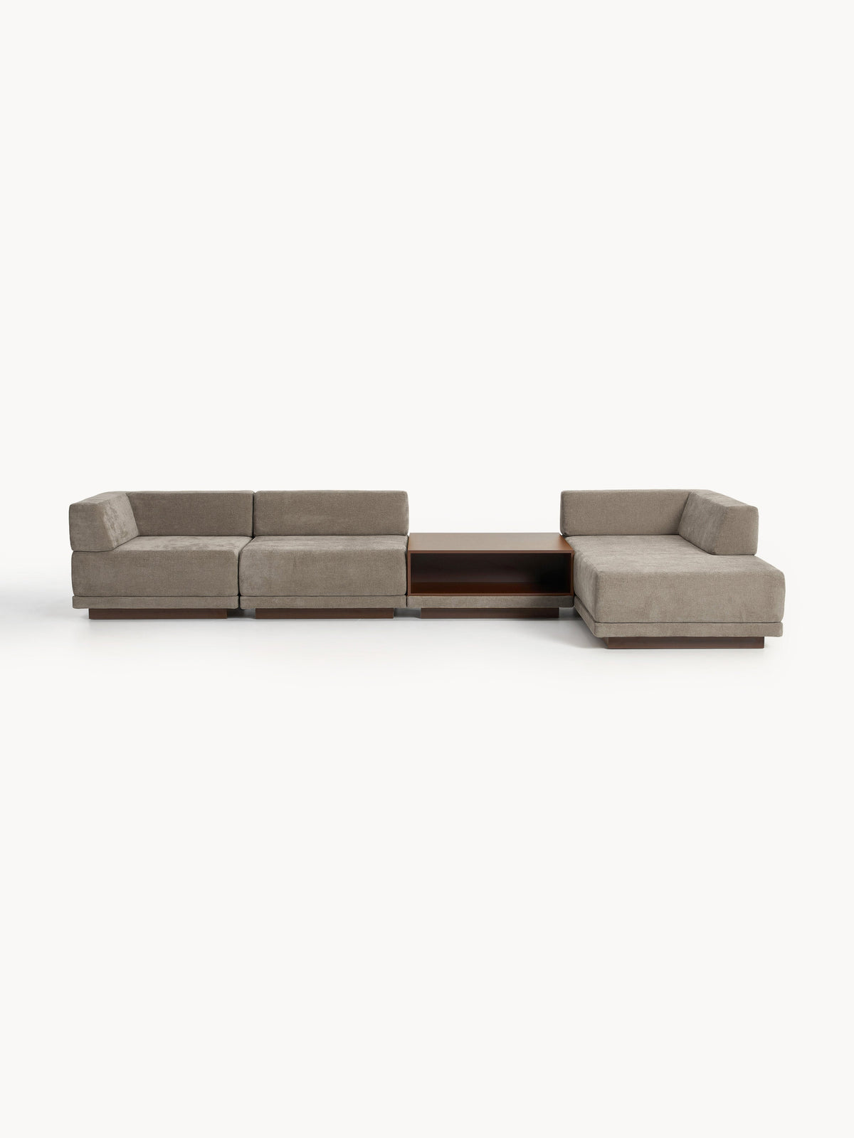 Colvin Modular 4-Seater Corner Sofa with Coffee Table