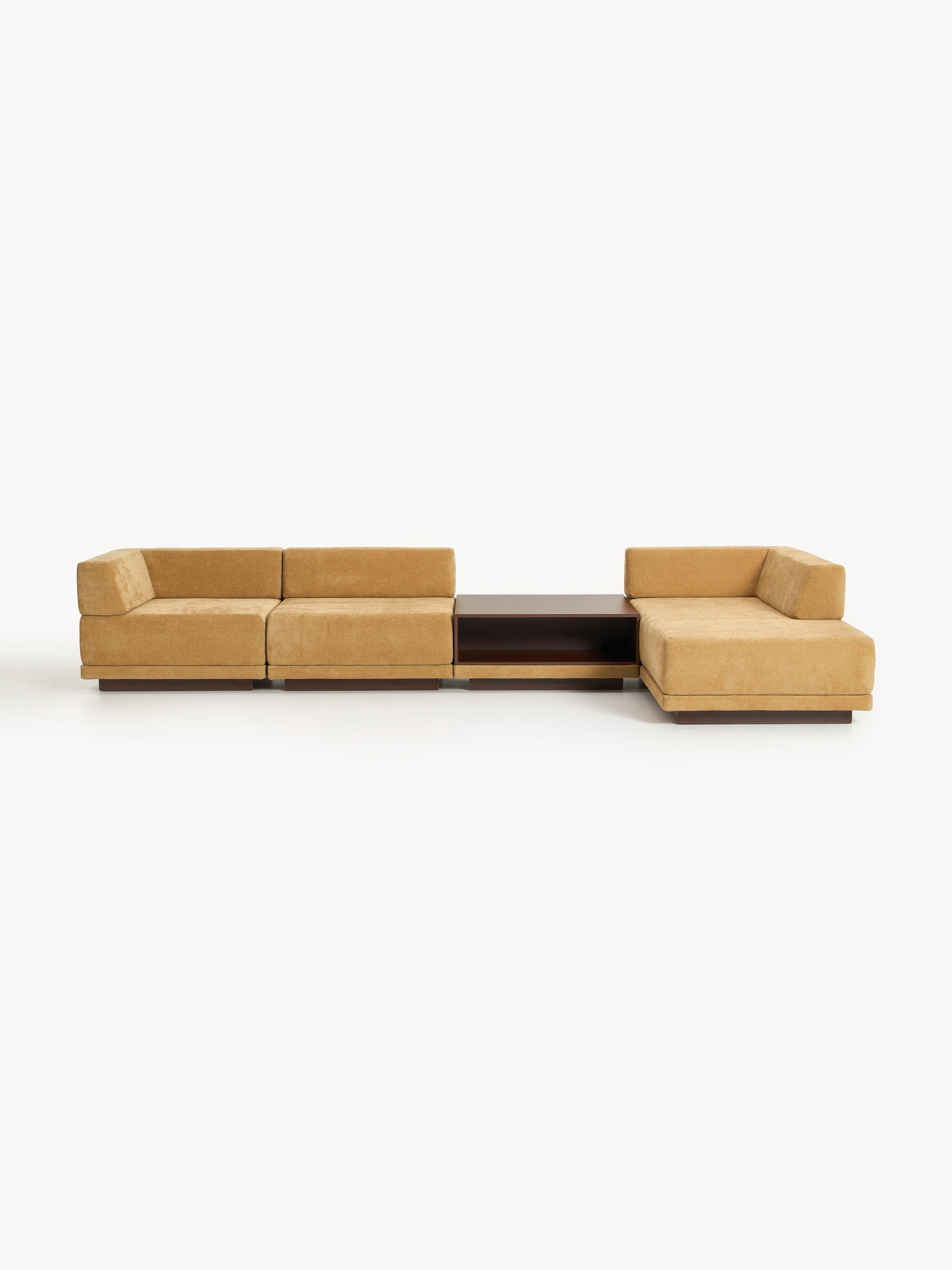Colvin Modular 4-Seater Corner Sofa with Coffee Table