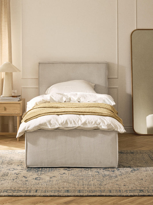 Dreava Corduroy Single Bed