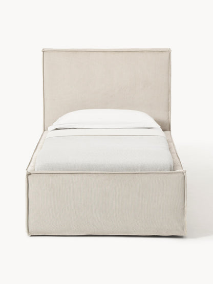 Dreava Corduroy Single Bed