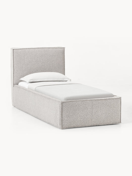 Dreava Single Bed in Bouclé