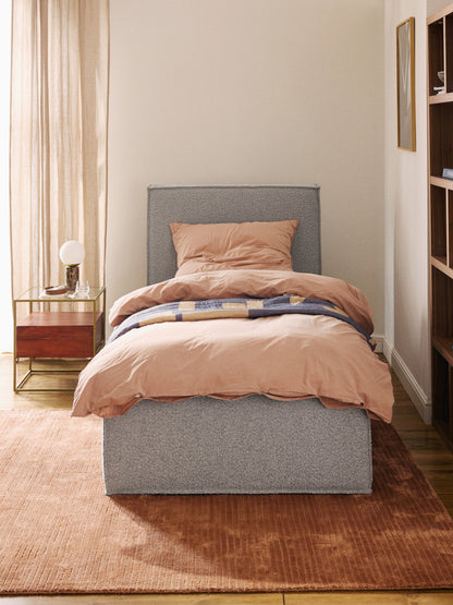 Dreava Single Bed in Bouclé