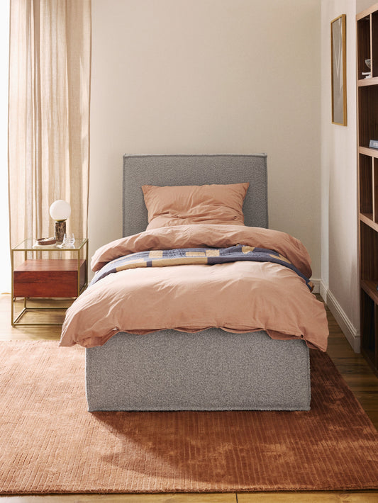 Dreava Single Bed in Bouclé