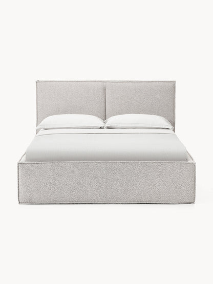Dreava Upholstered Bed in Bouclé