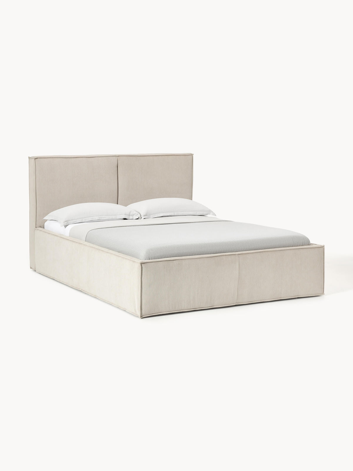 Dreava Upholstered Bed in Corduroy