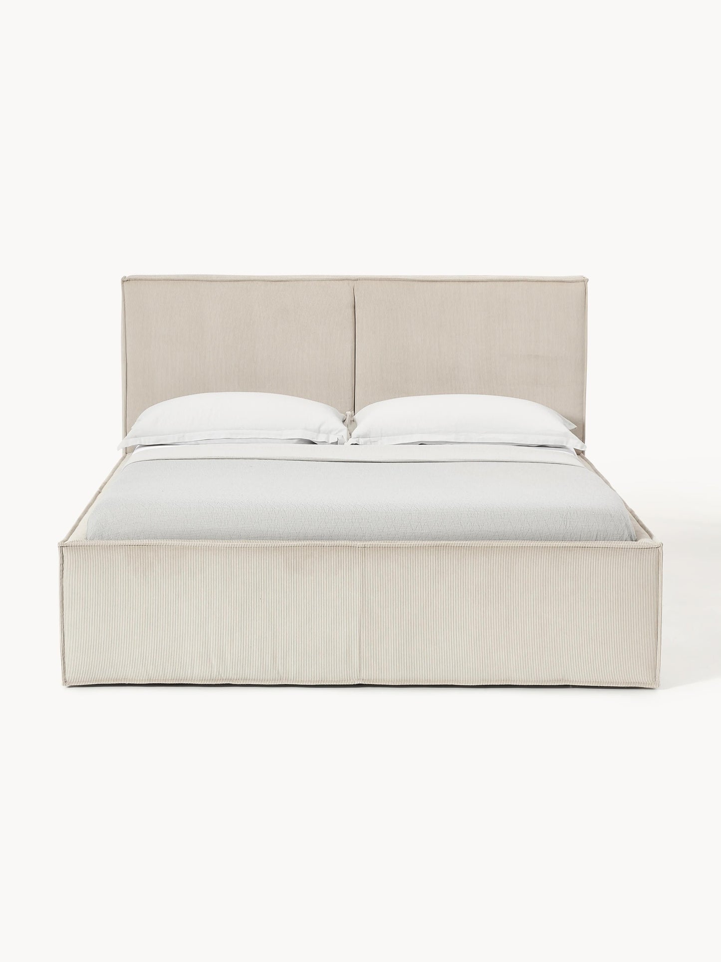 Dreava Upholstered Bed in Corduroy