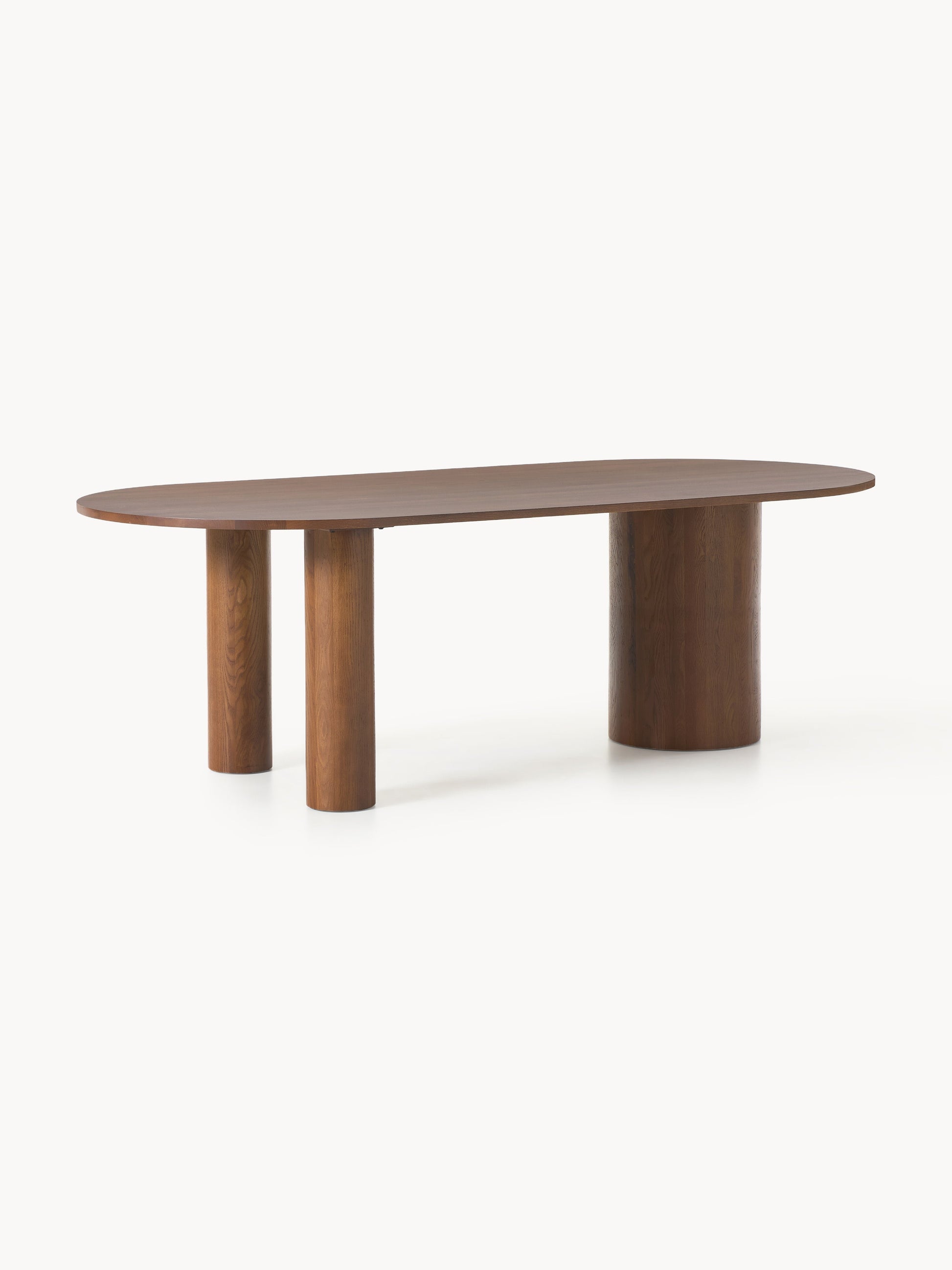 Dunova Oval Dining Table in Oak, in Various Sizes