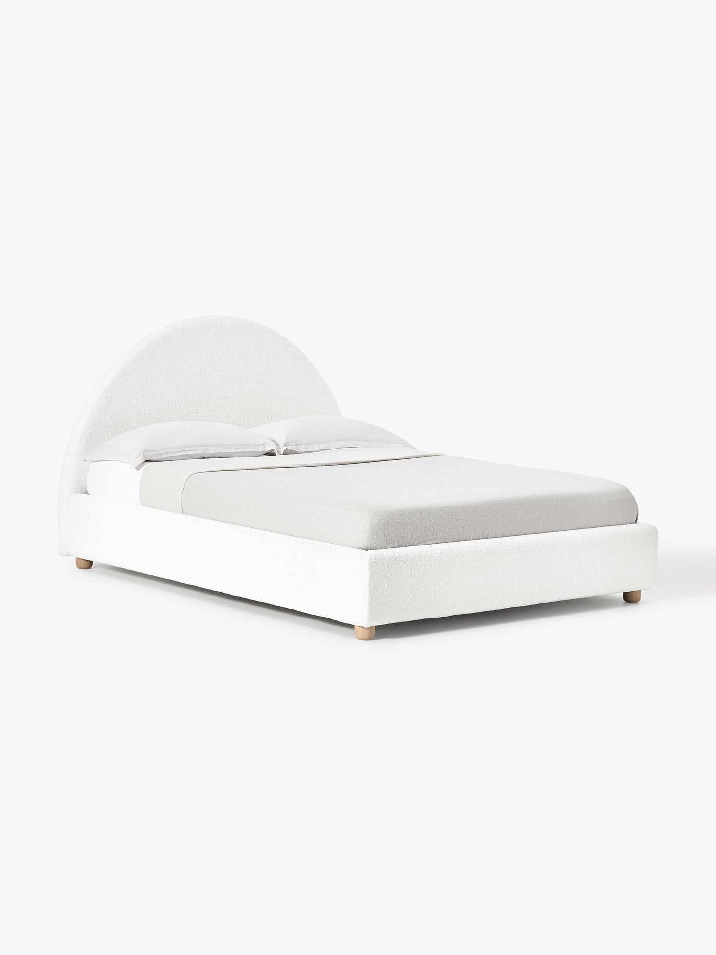 Ebbina Teddy Upholstered Bed with Storage