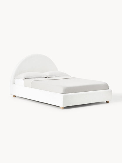 Ebbina Teddy Upholstered Bed with Storage