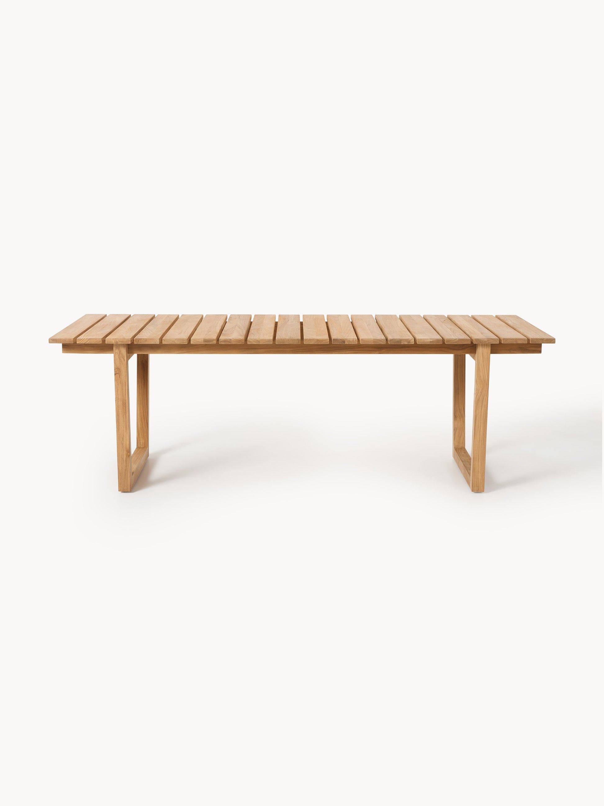 Eivora Garden Table in Teak Wood, 229 x 100 cm