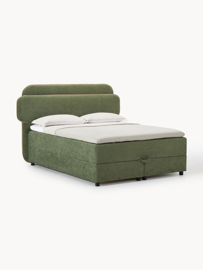 Enrova Box Spring Bed with Storage
