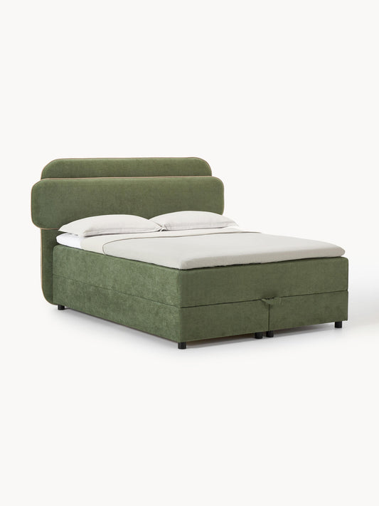 Enrova Box Spring Bed with Storage