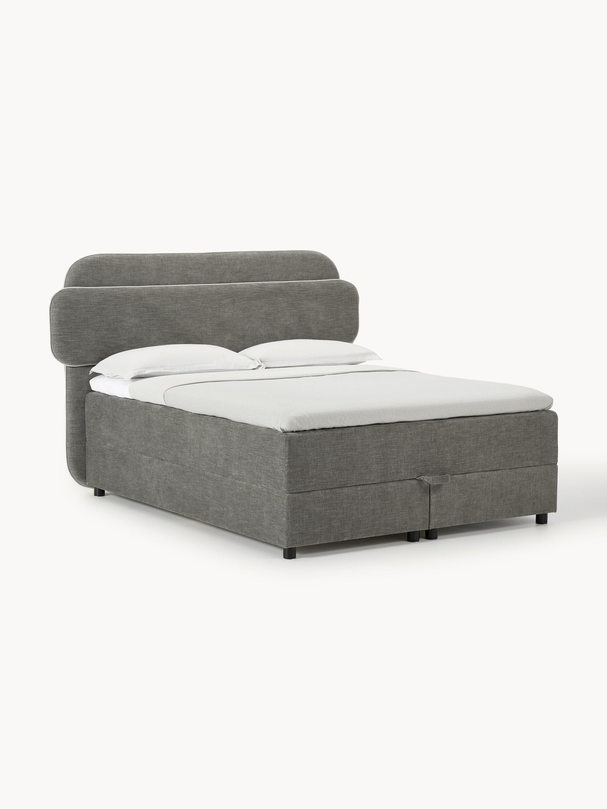 Enrova Box Spring Bed with Storage