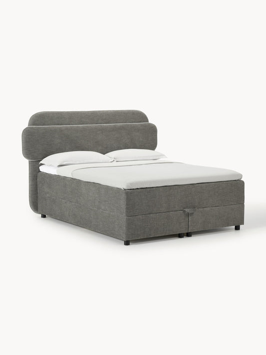 Enrova Box Spring Bed with Storage