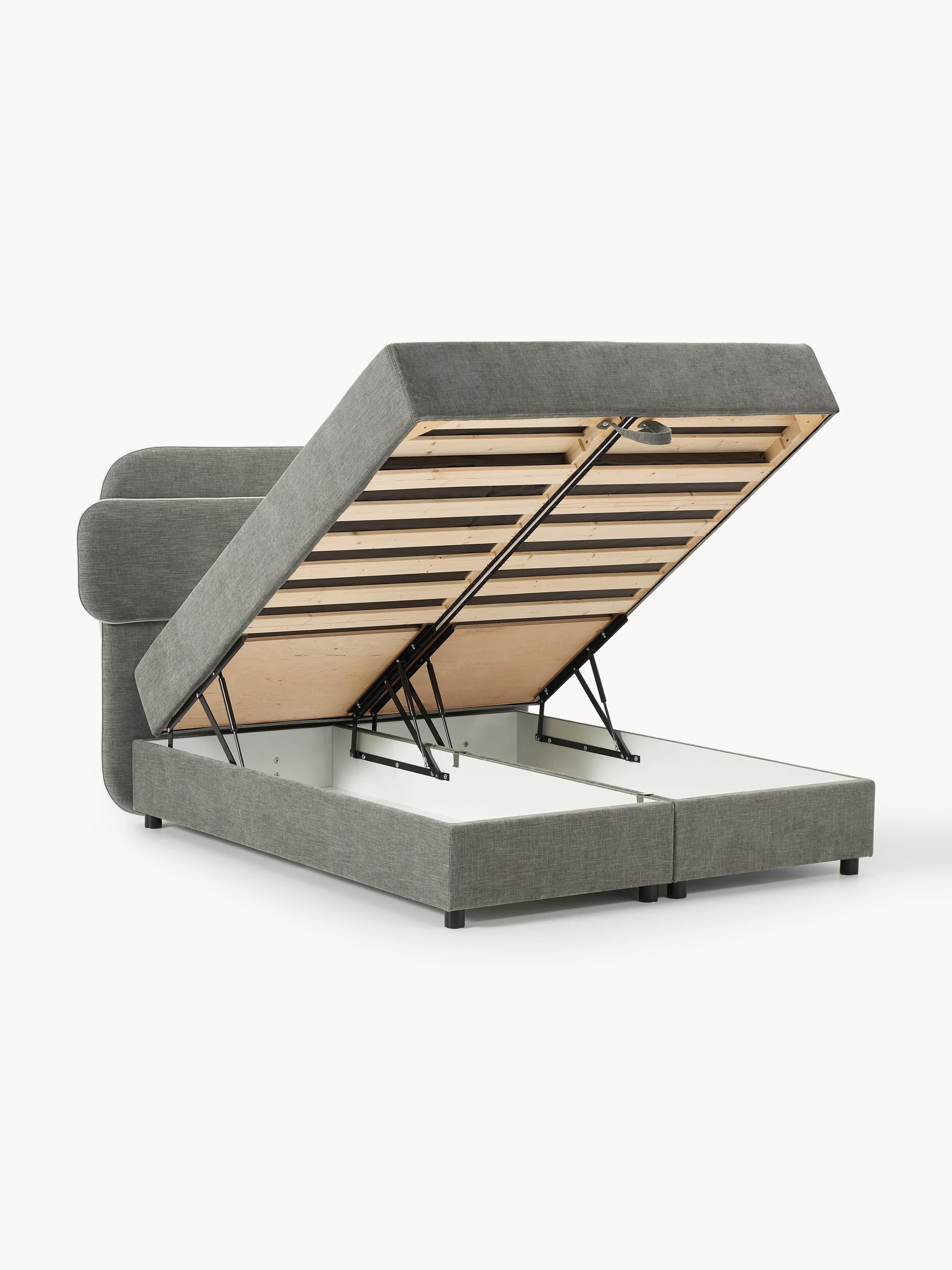 Enrova Box Spring Bed with Storage