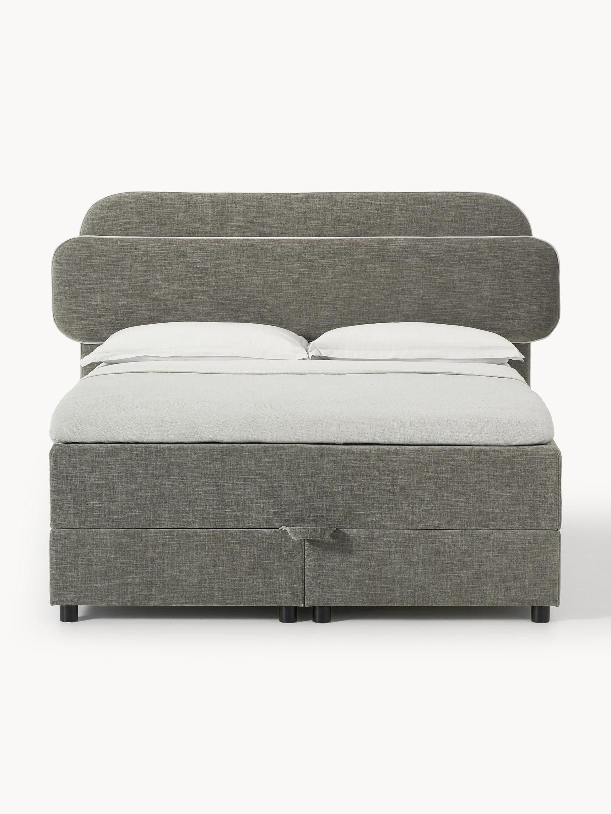 Enrova Box Spring Bed with Storage
