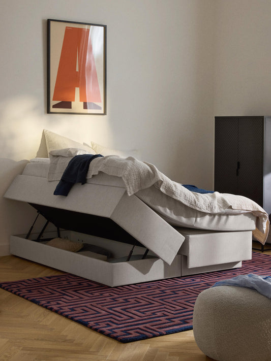 Enyla Box Spring Storage Bed