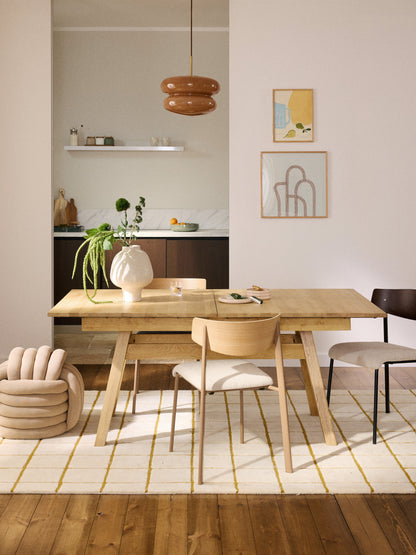 Ethano Dining Table, Extendable, 180 - 220 x 100 cm