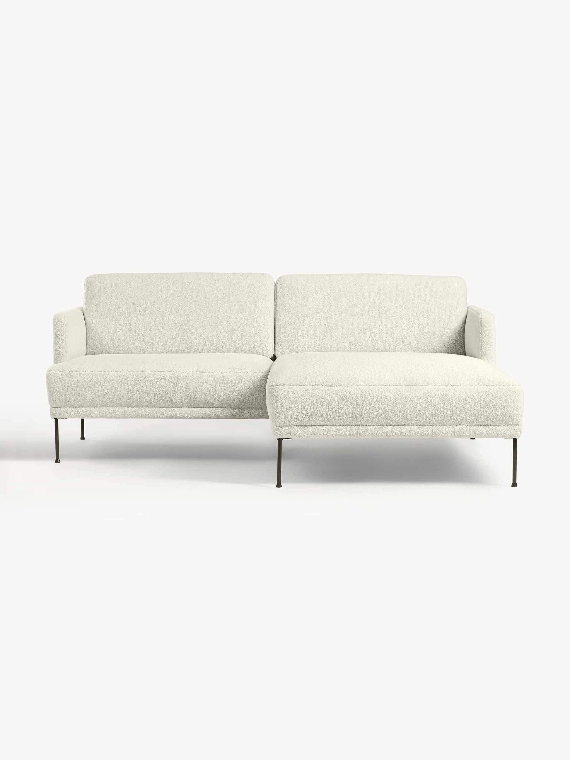 Fluendo Small Teddy Fabric Corner Sofa