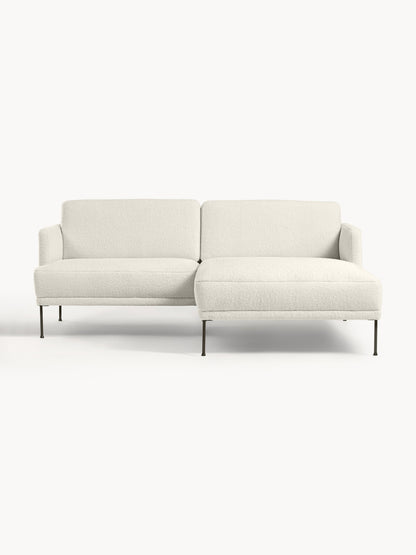 Fluendo Small Teddy Fabric Corner Sofa