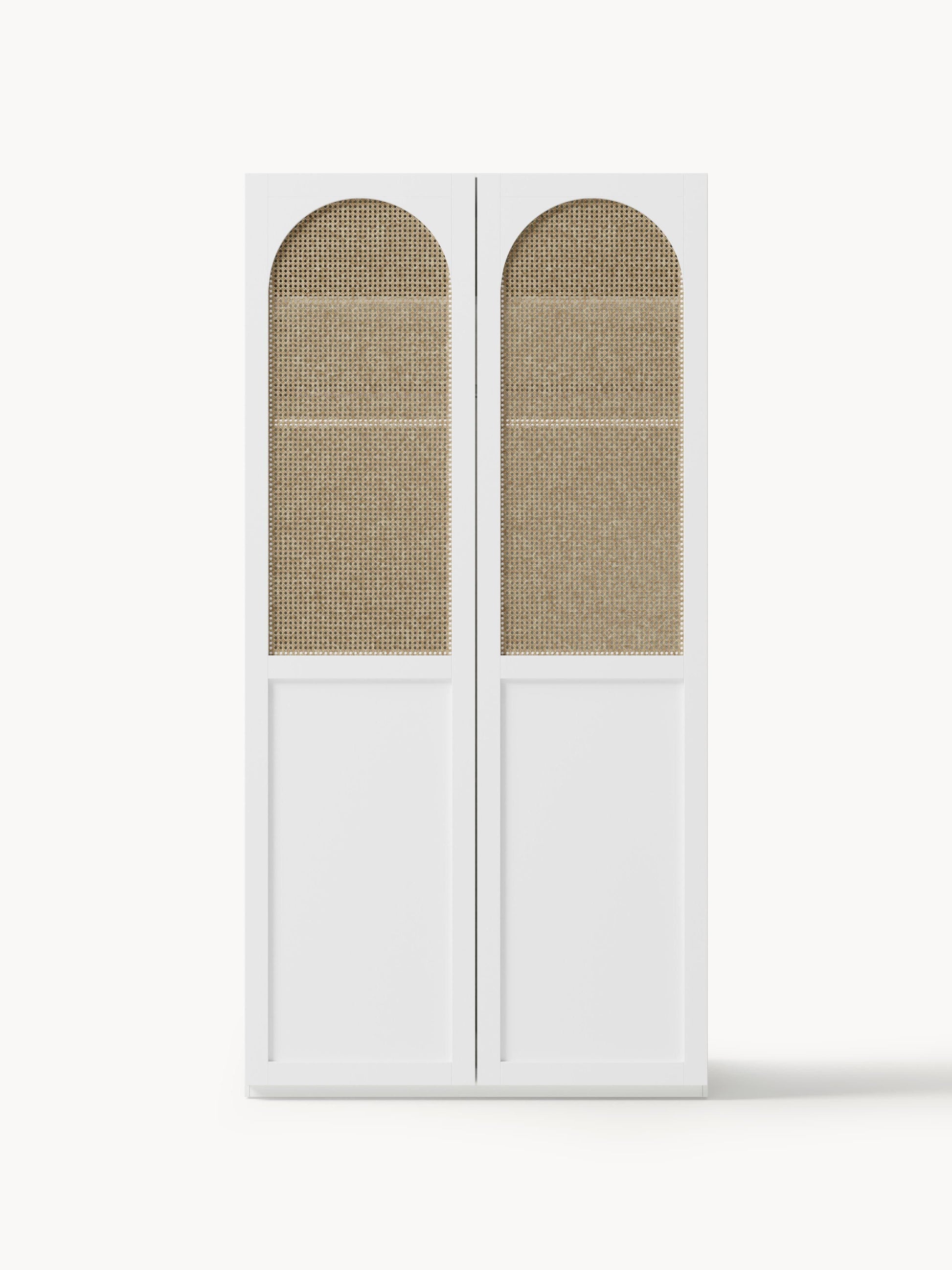 Jeanor Modular Hinged-Door Wardrobe, 100 cm Wide, in Various Sizes