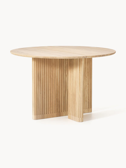 Jolva Round Dining Table in Oak, Ø 120 cm