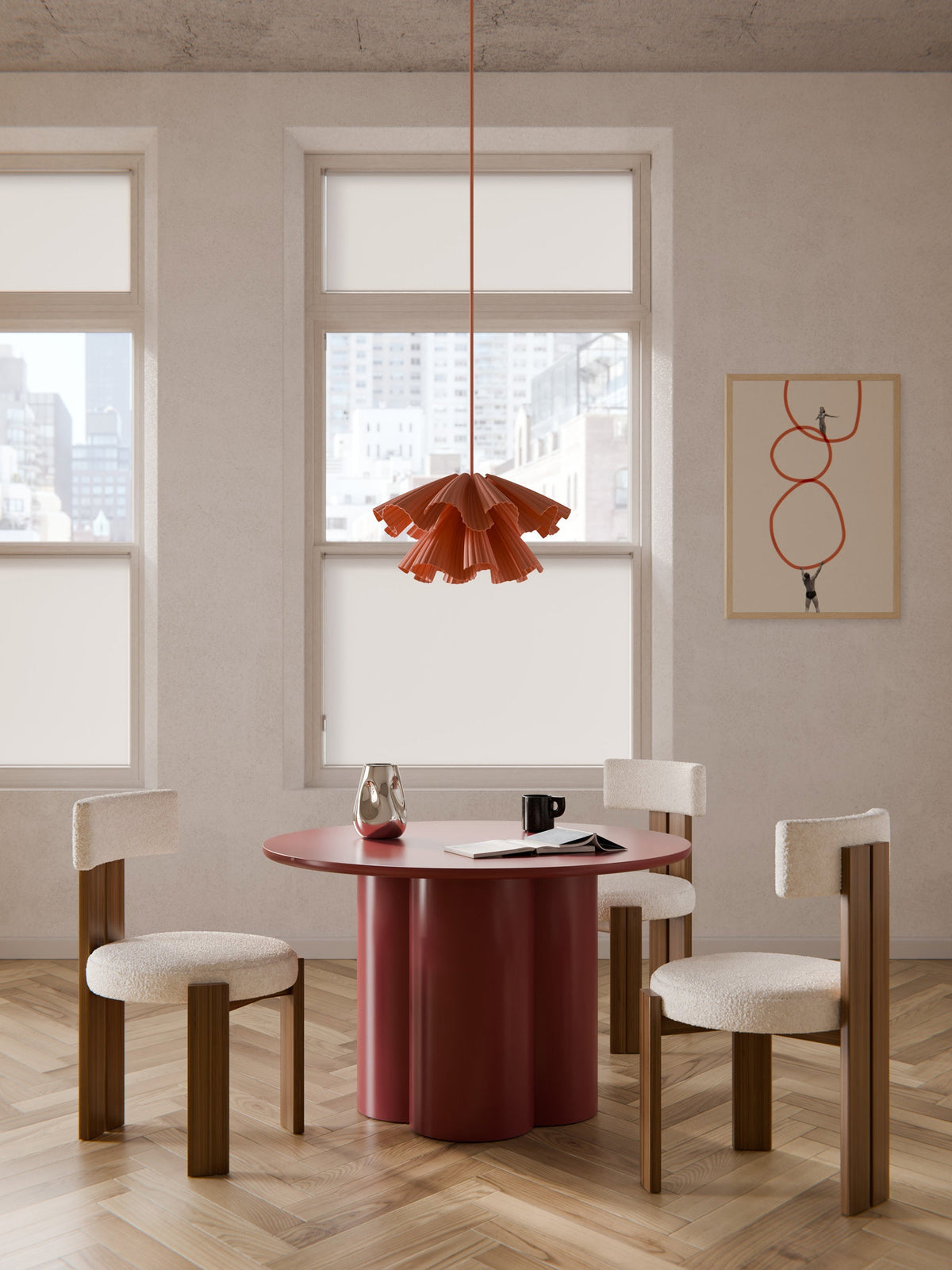 Kevora Round Dining Table, Ø 120 cm