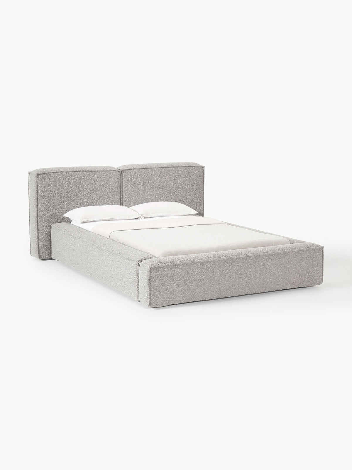 Lennard Bouclé Upholstered Bed