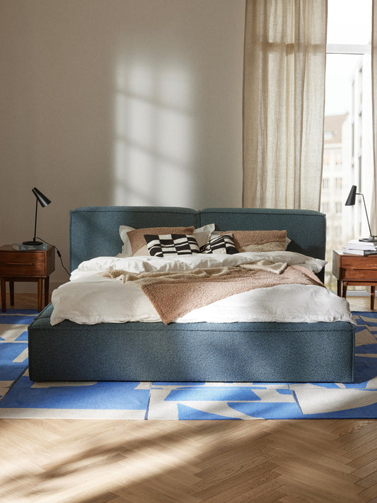 Lennard Bouclé Upholstered Bed