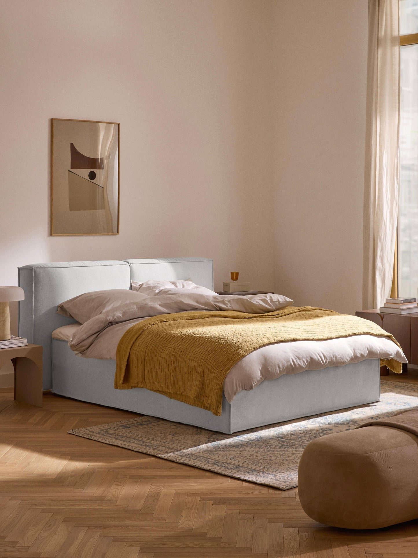Lennard Box Spring Bed