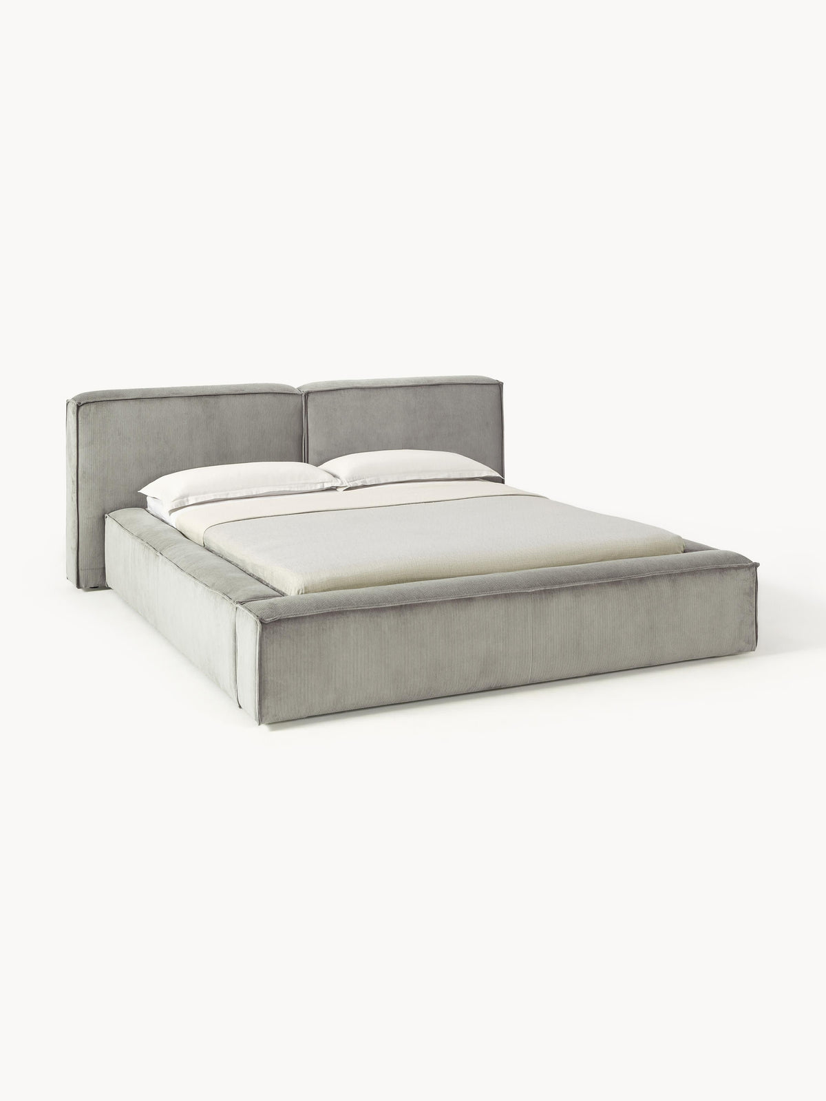 Lennard Corduroy Upholstered Bed